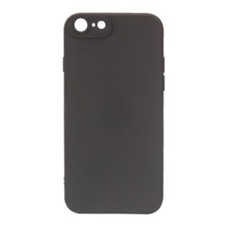Soft Silicone Case with Camera Shield for Apple iPhone 7/iPhone 8/iPhone SE Black Soft Silicone Case with Camera Shield for Apple iPhone 7/iPhone 8/iPhone SE Black